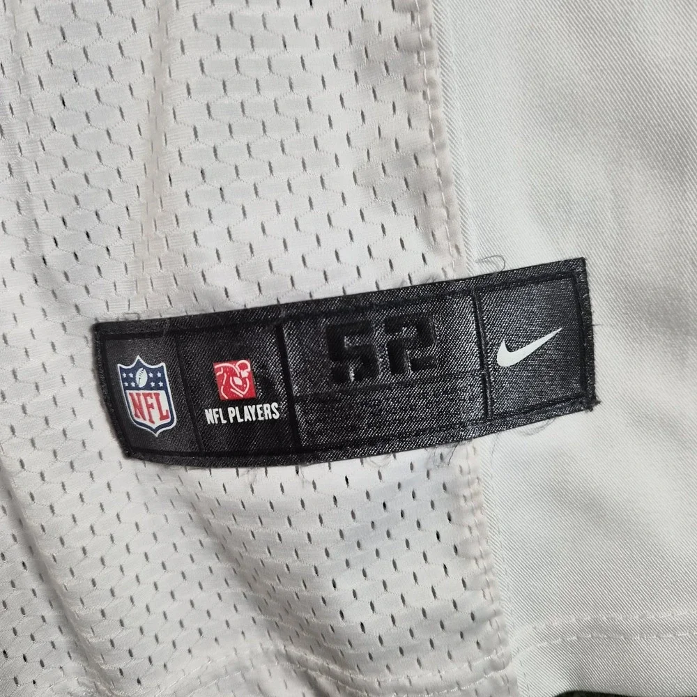 Nike On Field San Francisco 49ers Patrick Willis #52 Jersey‎ Mens 52 XL White
